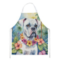 White Boxer Luau Apron-0