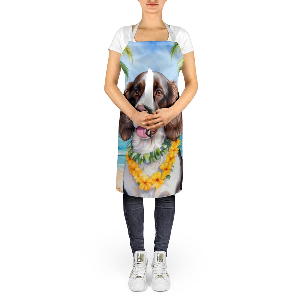 English Springer Spaniel Luau Apron-4