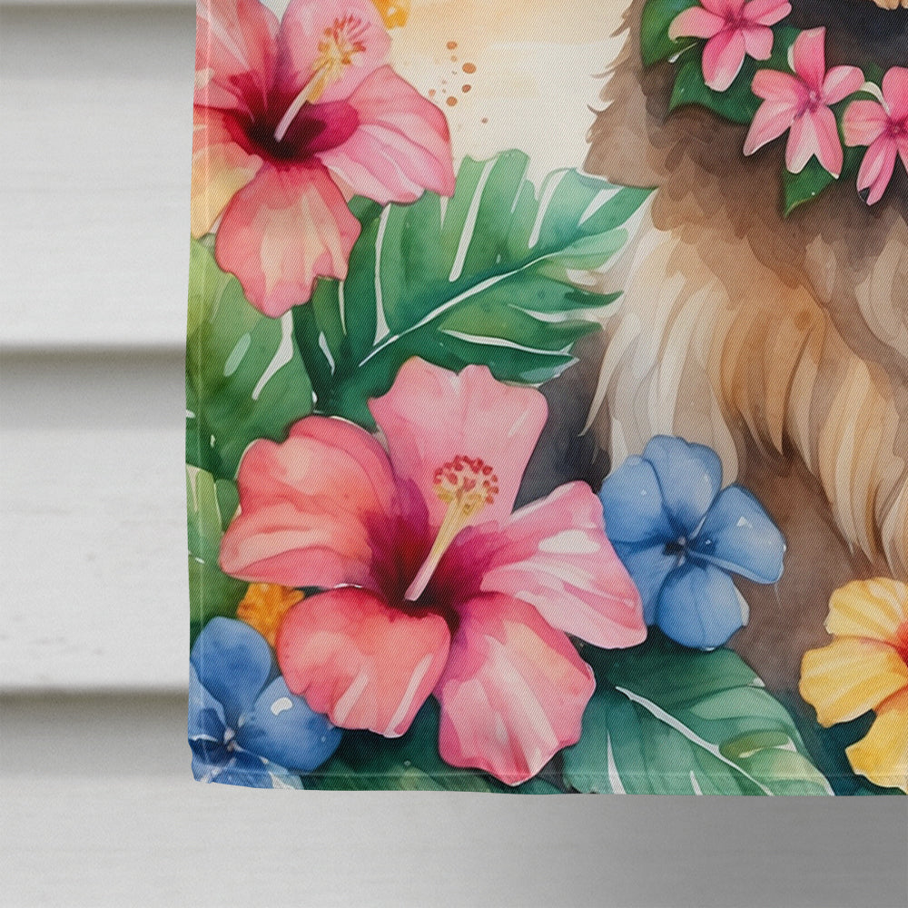 Otterhound Luau House Flag-3