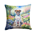 Boxer Spring Path Throw Pillow-0