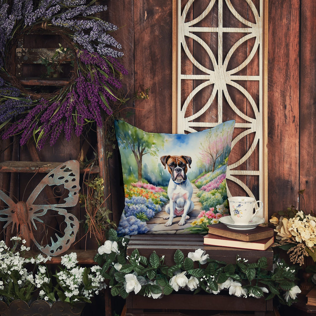 Boxer Spring Path Throw Pillow-4