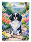 Japanese Chin Spring Path House Flag-0