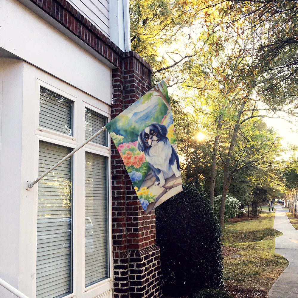 Japanese Chin Spring Path House Flag-1
