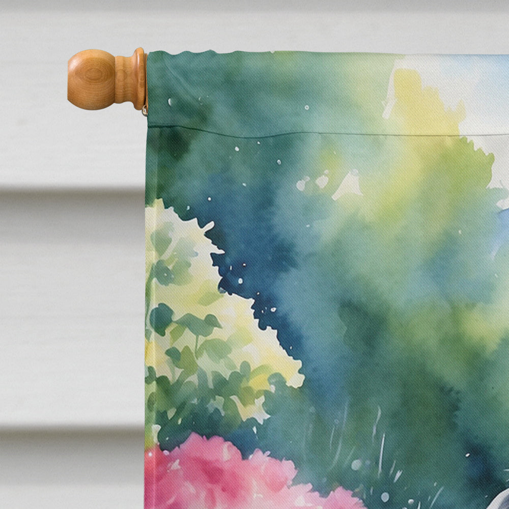 Japanese Chin Spring Path House Flag-2