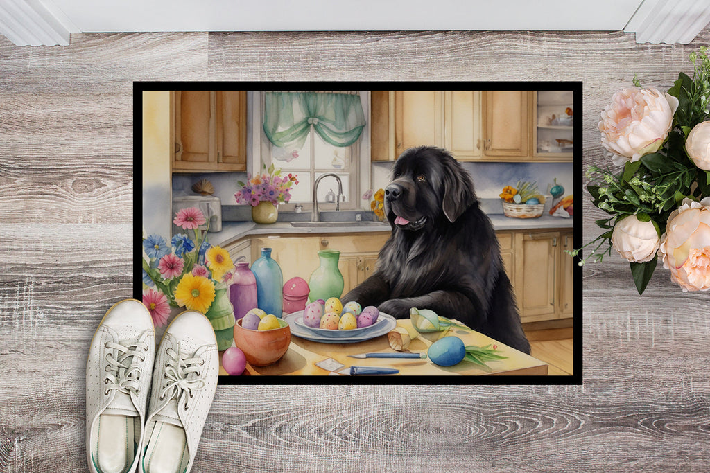 Decorating Easter Newfoundland Doormat-1