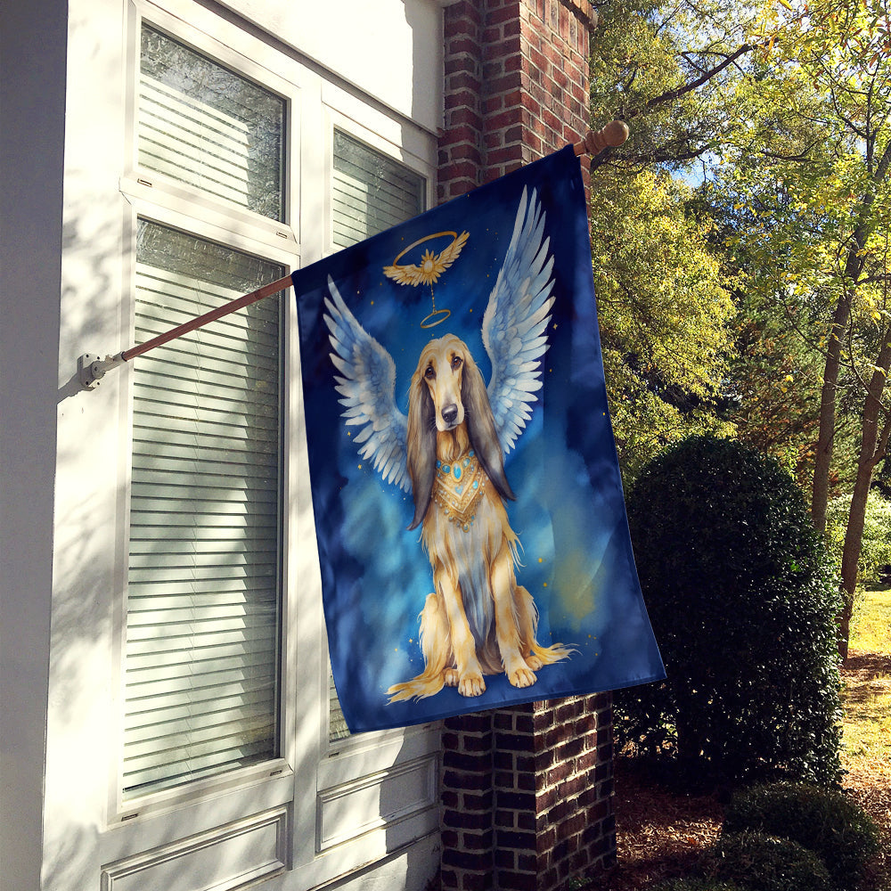 Afghan Hound My Angel House Flag-1
