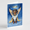 Dachshund My Angel Greeting Cards Pack of 8-0
