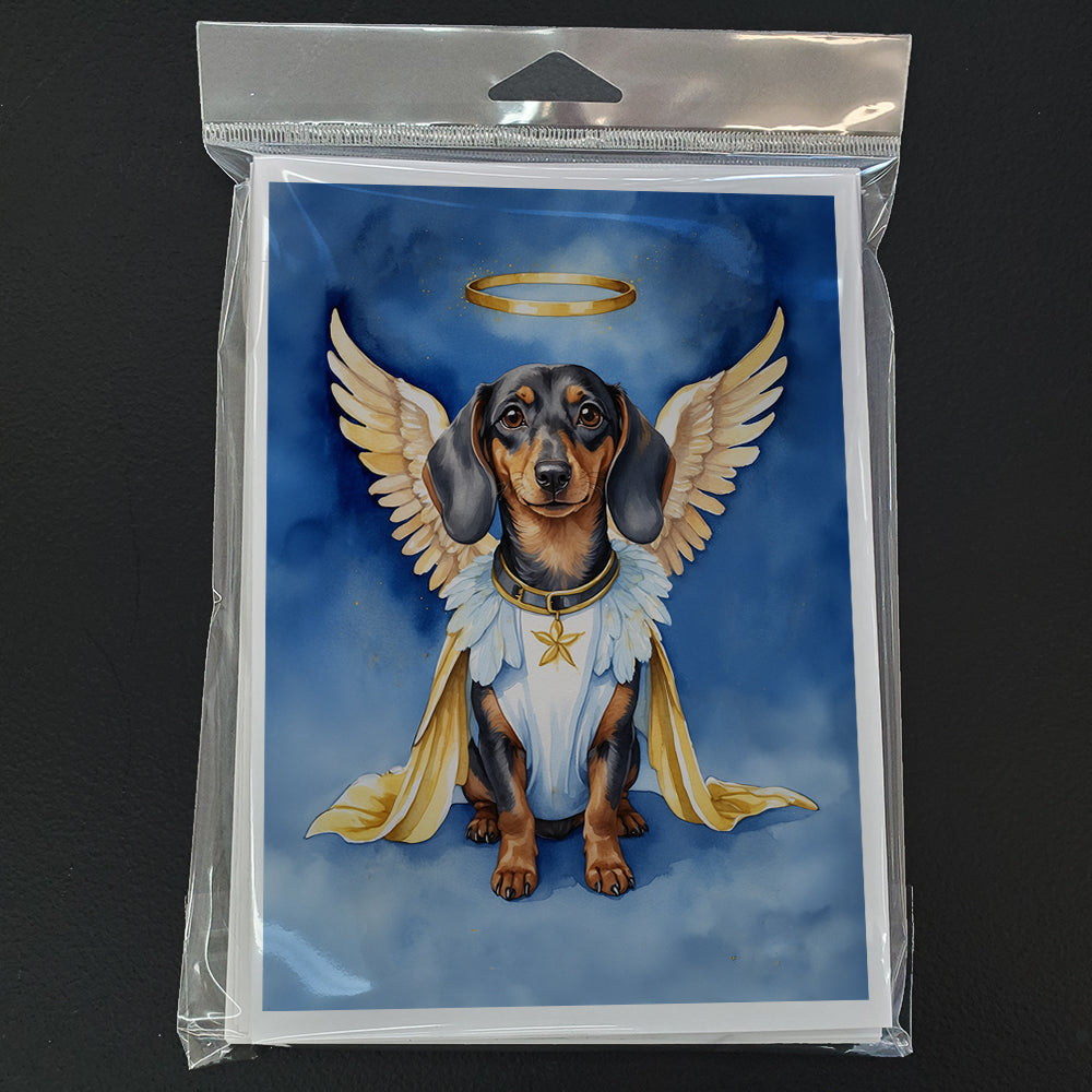 Dachshund My Angel Greeting Cards Pack of 8-2