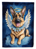 German Shepherd My Angel House Flag-0