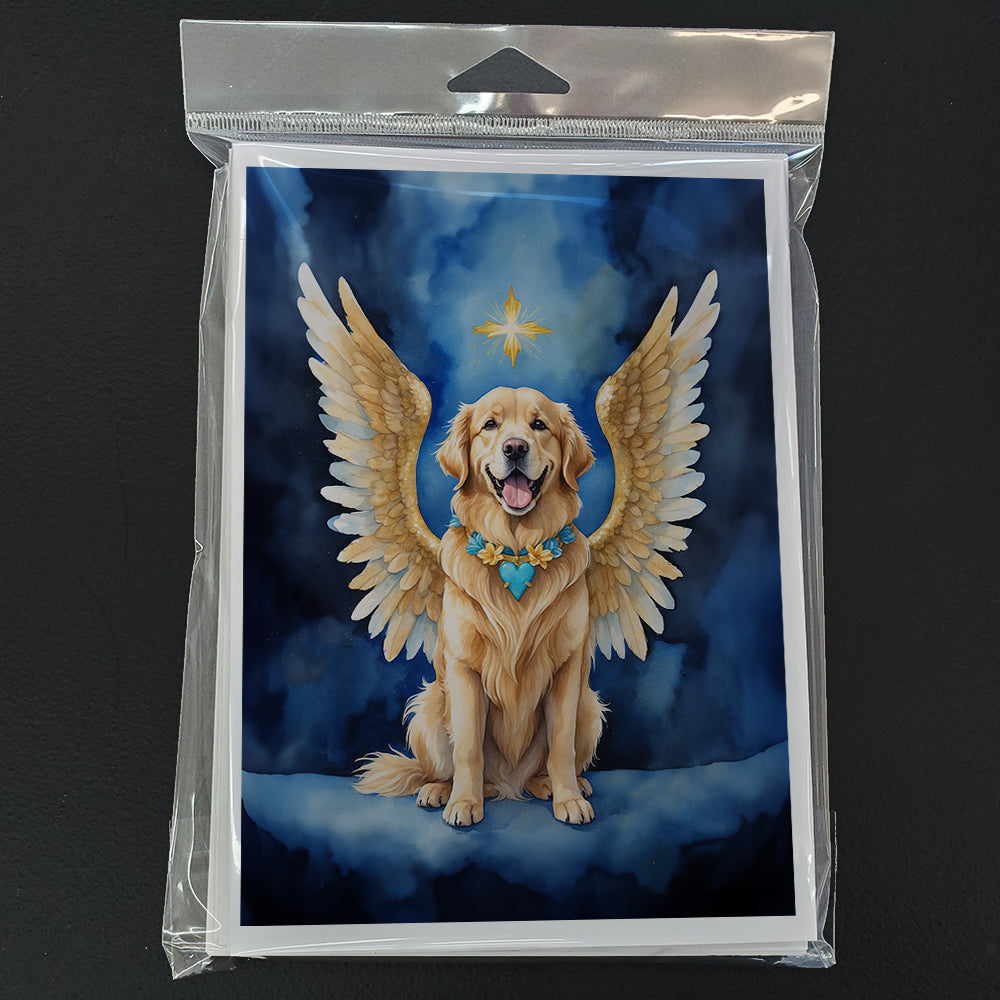 Golden Retriever My Angel Greeting Cards Pack of 8-2