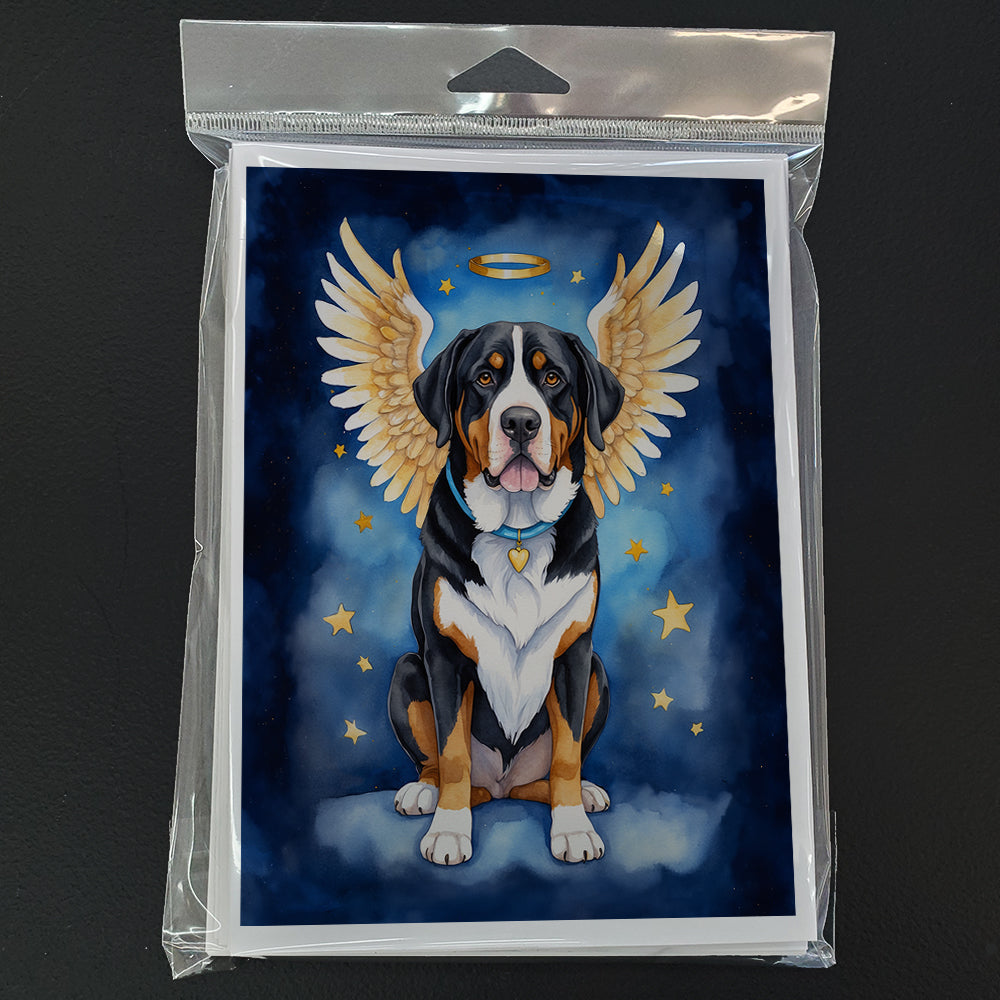 Greater Swiss Mountain Dog My Angel Greeting Cards Pack of 8-2