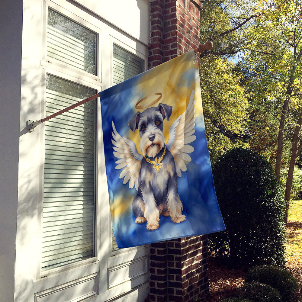 Schnauzer My Angel House Flag-1
