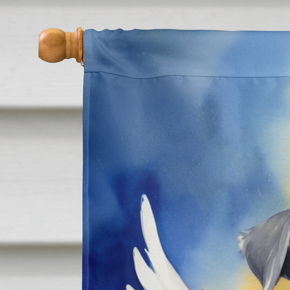 Schnauzer My Angel House Flag-2
