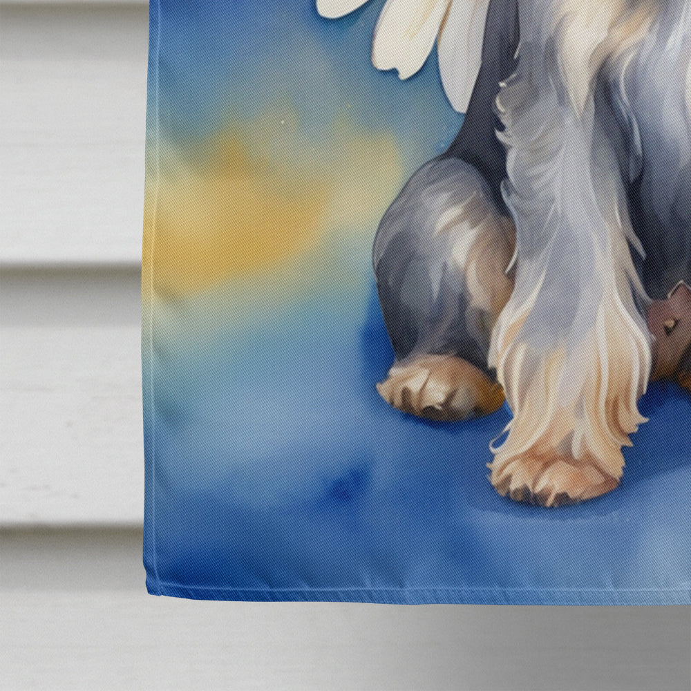 Schnauzer My Angel House Flag-3