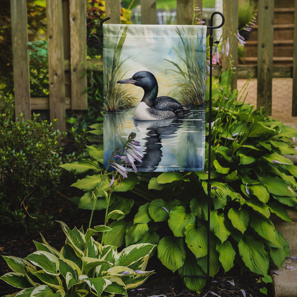 Minnesota Common Loon Garden Flag-1