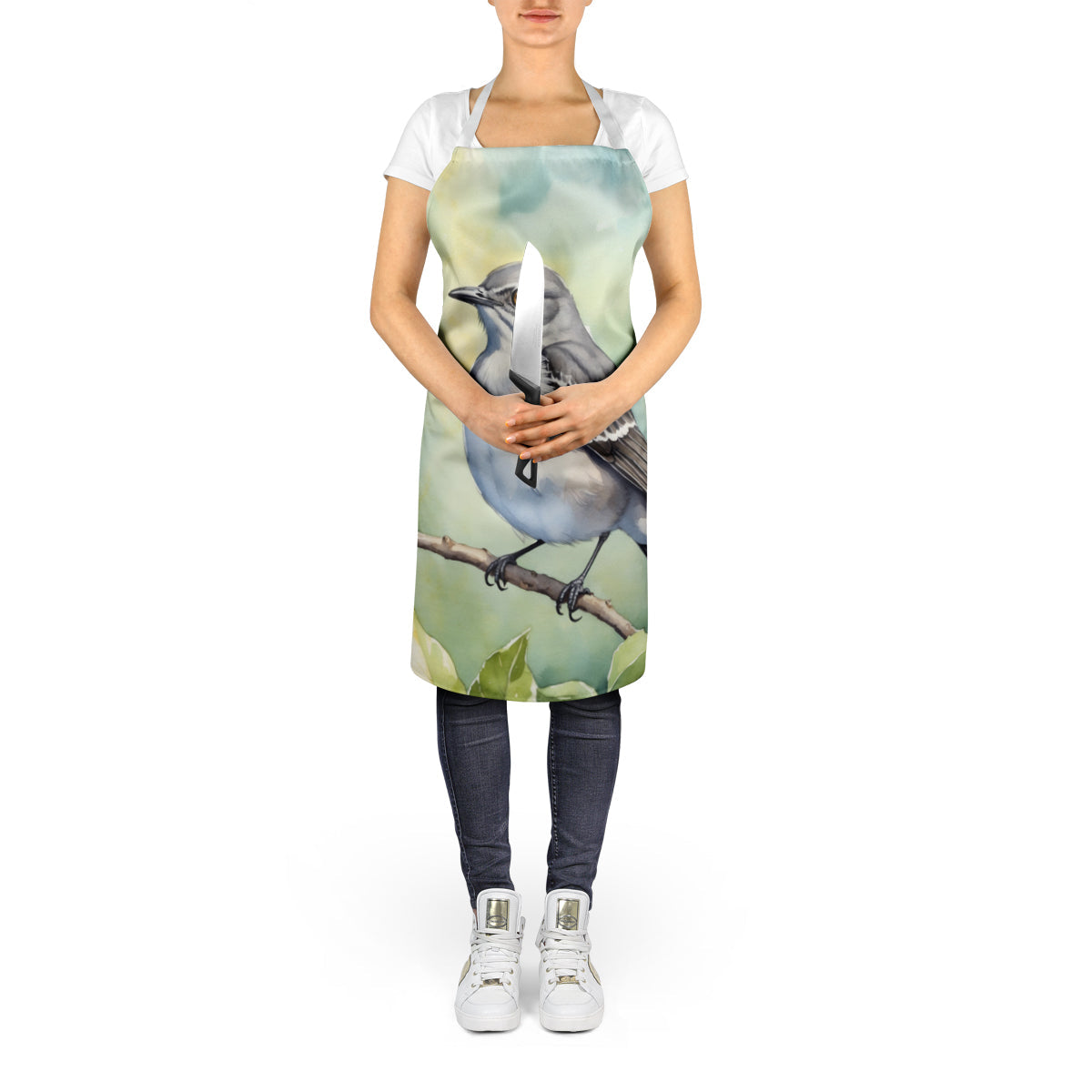 Mississippi Northern Mocking bird Apron-4