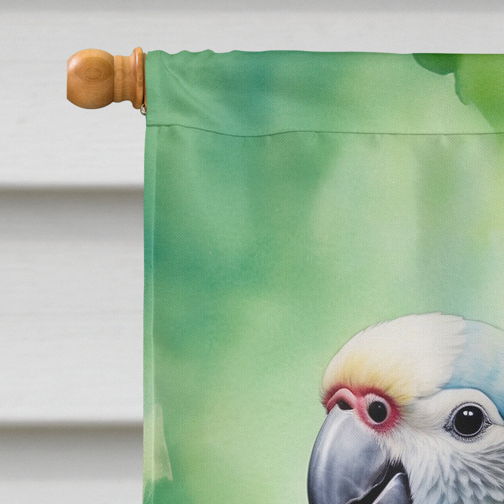 Monk Parakeet House Flag-2