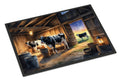 Cows Evening Milking Time Doormat-0