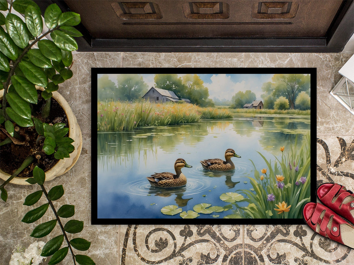 Mother Duck Doormat-2