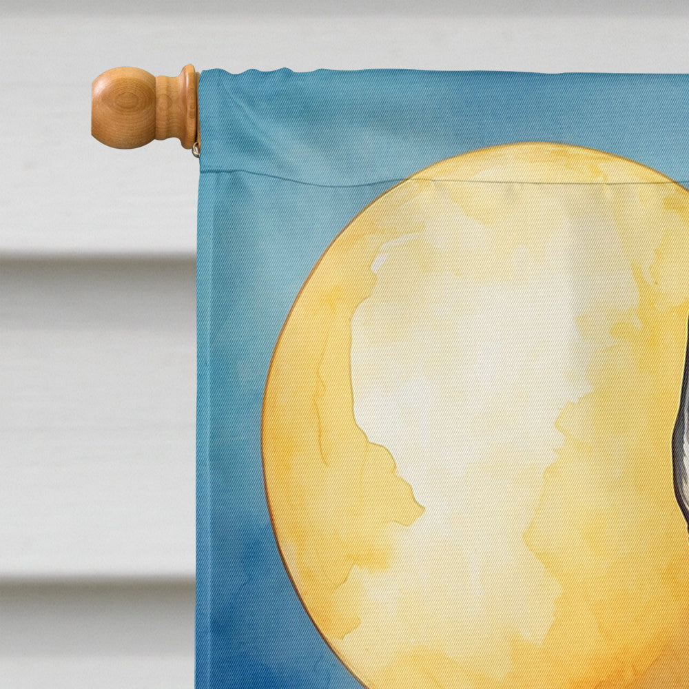 Alaskan Klee Kai Happy Birthday House Flag-2