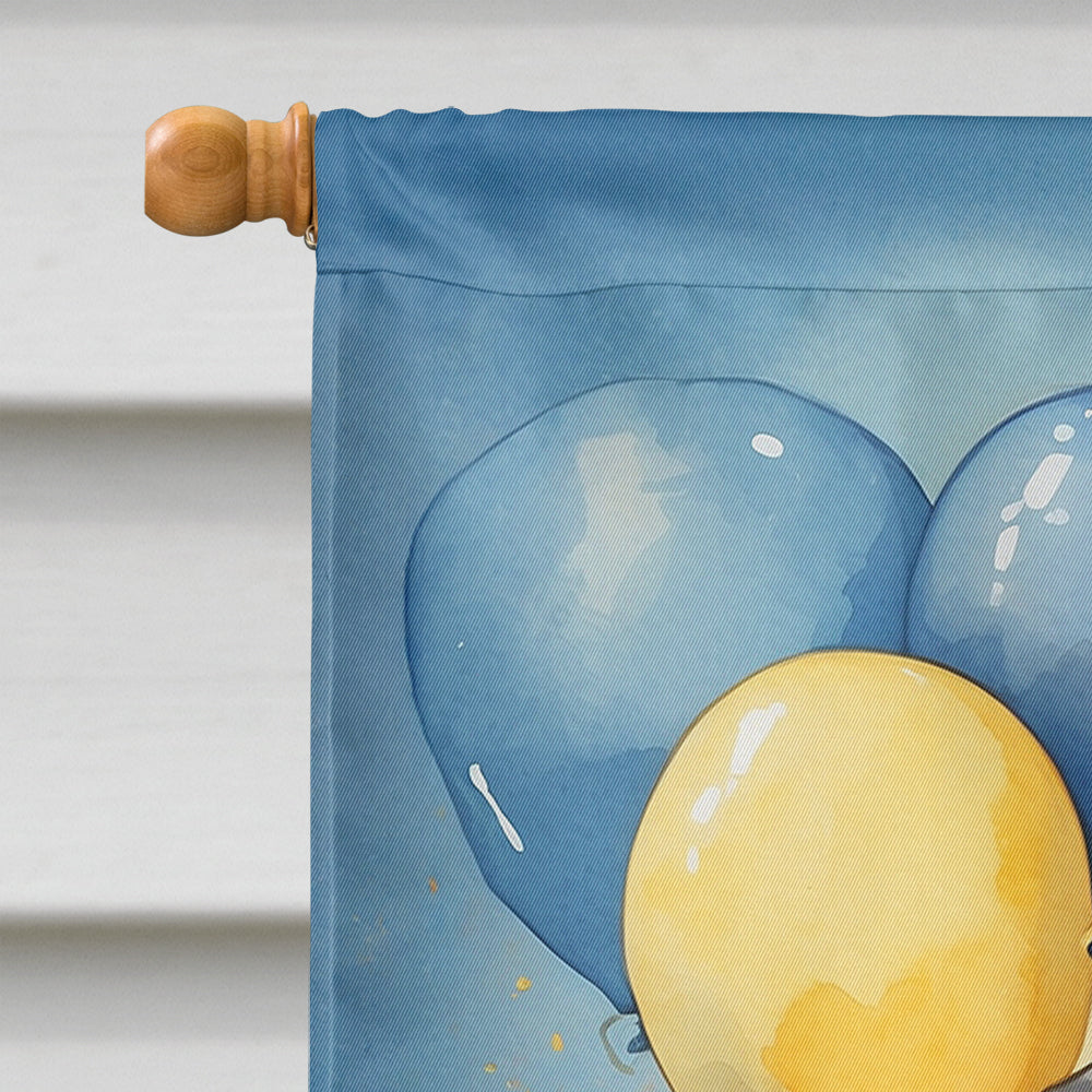 Entlebucher Mountain Dog Happy Birthday House Flag-2