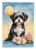 Havanese Happy Birthday House Flag-0