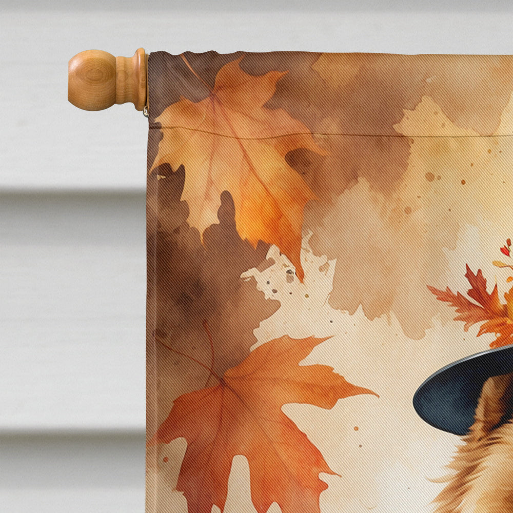 Chow Chow Thanksgiving House Flag-2