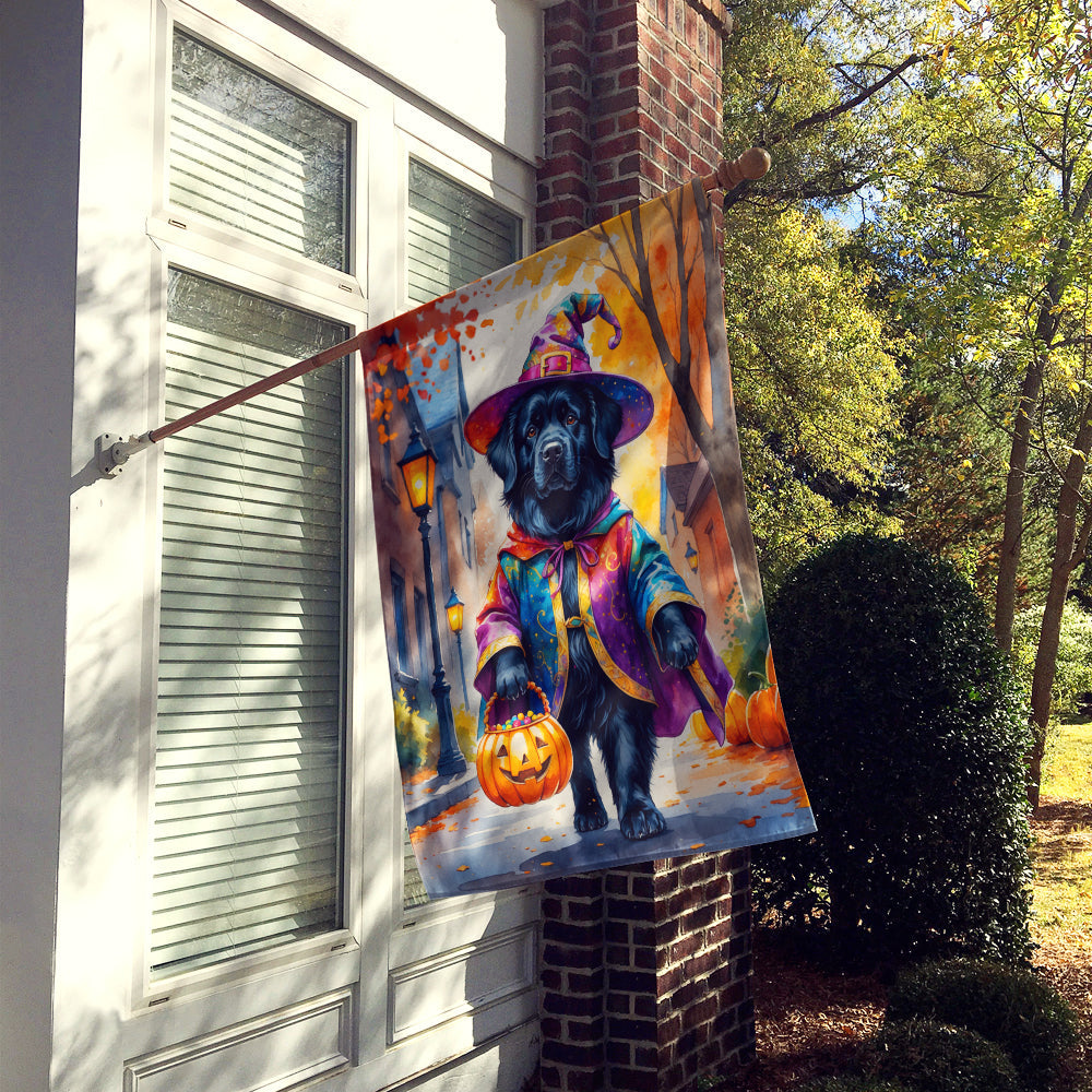 Newfoundland Halloween Trick or Treat House Flag-1