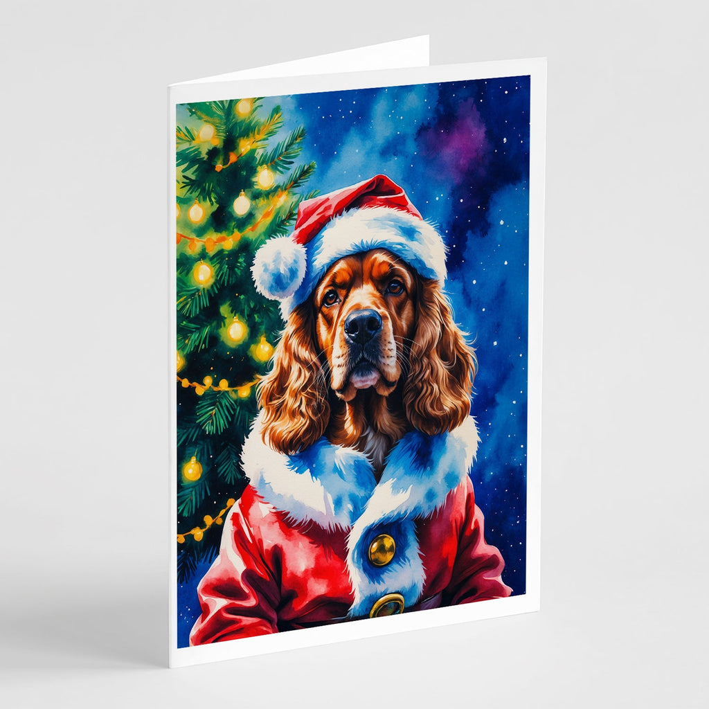 Cocker Spaniel Christmas Greeting Cards Pack of 8-0
