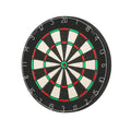 18-inch premium sisal dartboard set with rotating number ring and six steel tip darts
