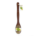 Bath Body Brush With Long Bamboo Handle-2