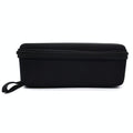Black portable shockproof case for Bose Soundlink Mini Bluetooth speaker with zipper closure