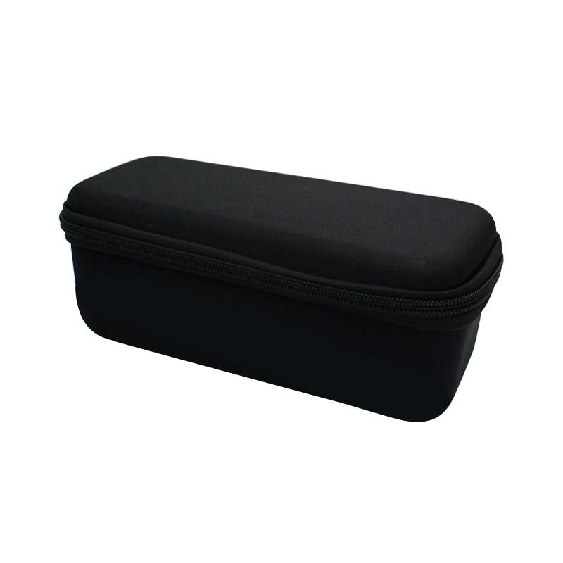 Black portable shockproof case for Bose Soundlink Mini Bluetooth speaker with zipper closure — view 2