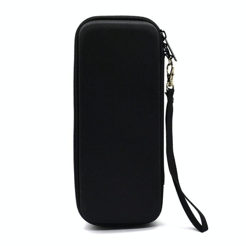 Black portable shockproof case for Bose Soundlink Mini Bluetooth speaker with zipper closure — view 5