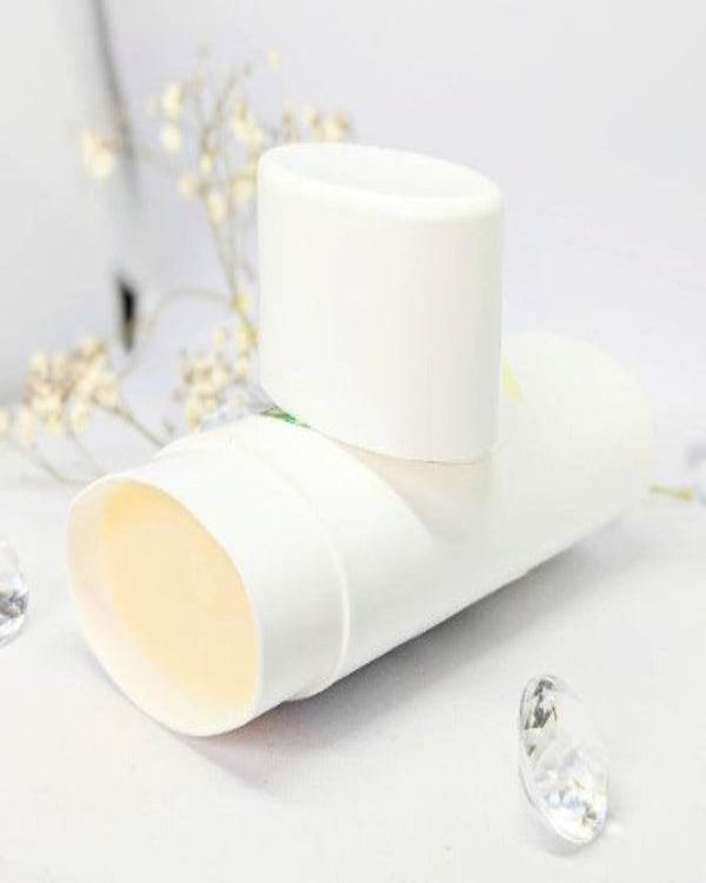 Organic vanilla musk solid deodorant stick for women by Onyx Skin Care Line — view 3