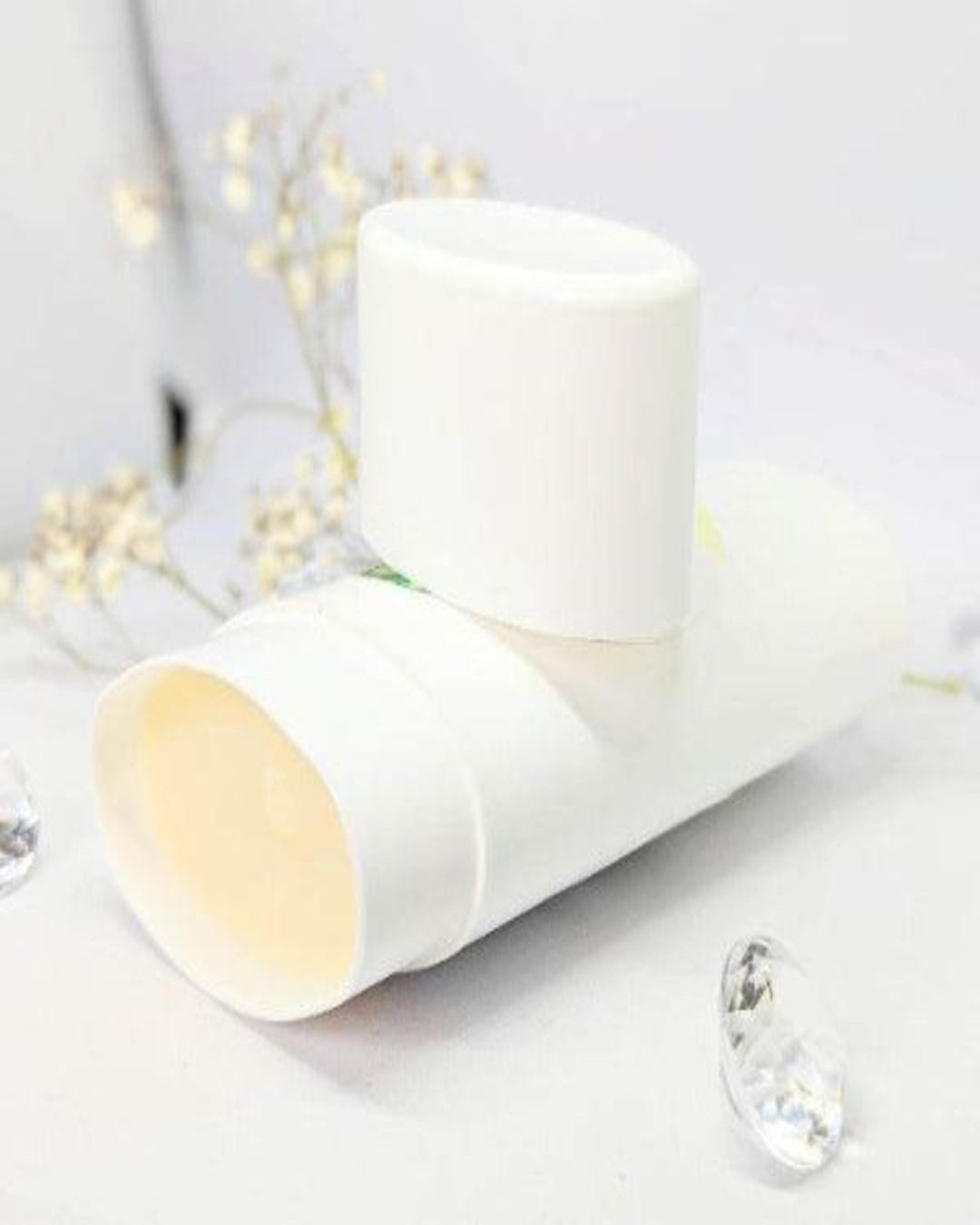 Organic vanilla musk solid deodorant stick for women by Onyx Skin Care Line — view 3