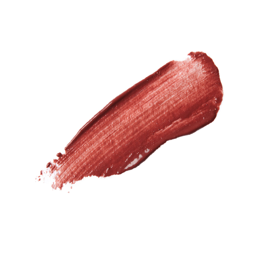 Argan lip and cheek oil rouge noir in small bottle of hydrating cream tint makeup — view 3