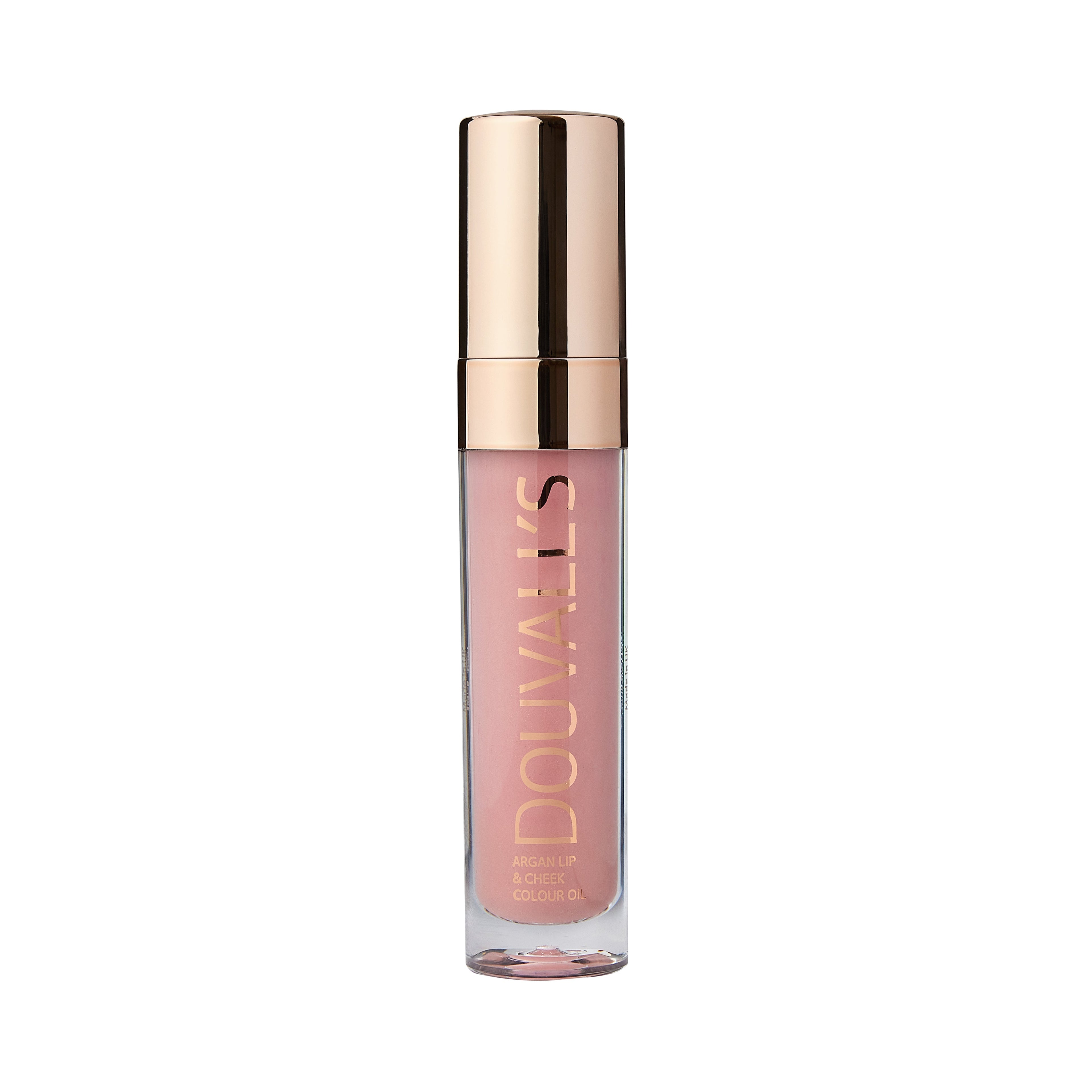 Small 8ml bottle of French Nude argan lip and cheek colour oil for natural makeup — view 2