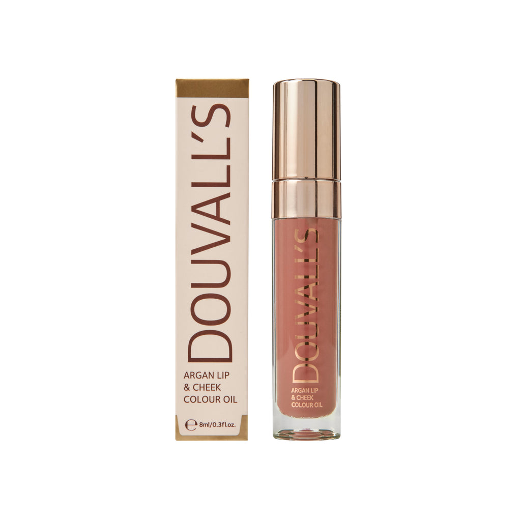 Argan lip and cheek colour oil in Enchanted Spice tint for a hydrating glow