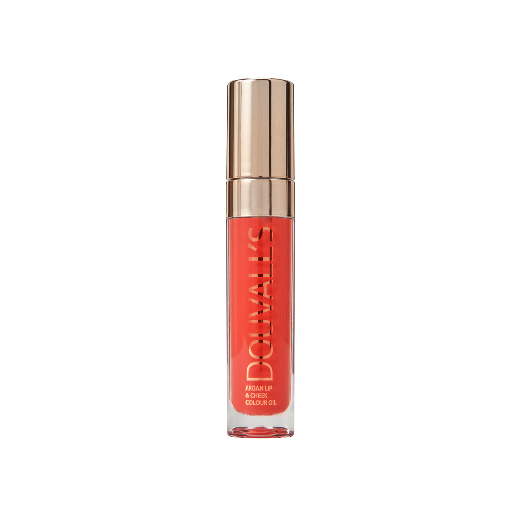 Argan lip and cheek colour oil in Some Like It Hot shade, hydrating natural makeup tint — view 2