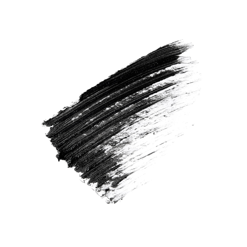 Black Argan Growth Serum Mascara tube with curved applicator brush for volumizing and lifting eyelashes. — view 4