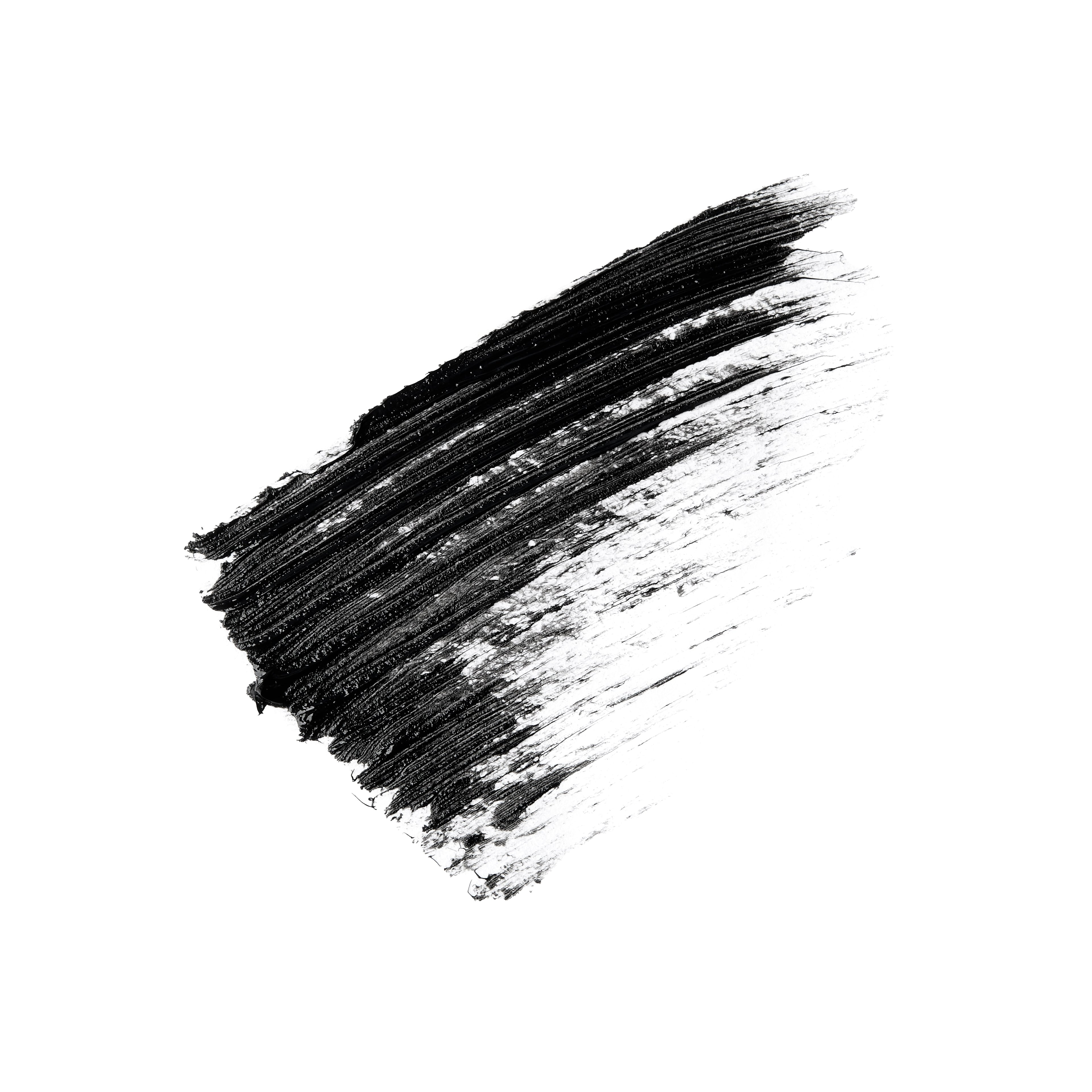 Black Argan Growth Serum Mascara tube with curved applicator brush for volumizing and lifting eyelashes. — view 4