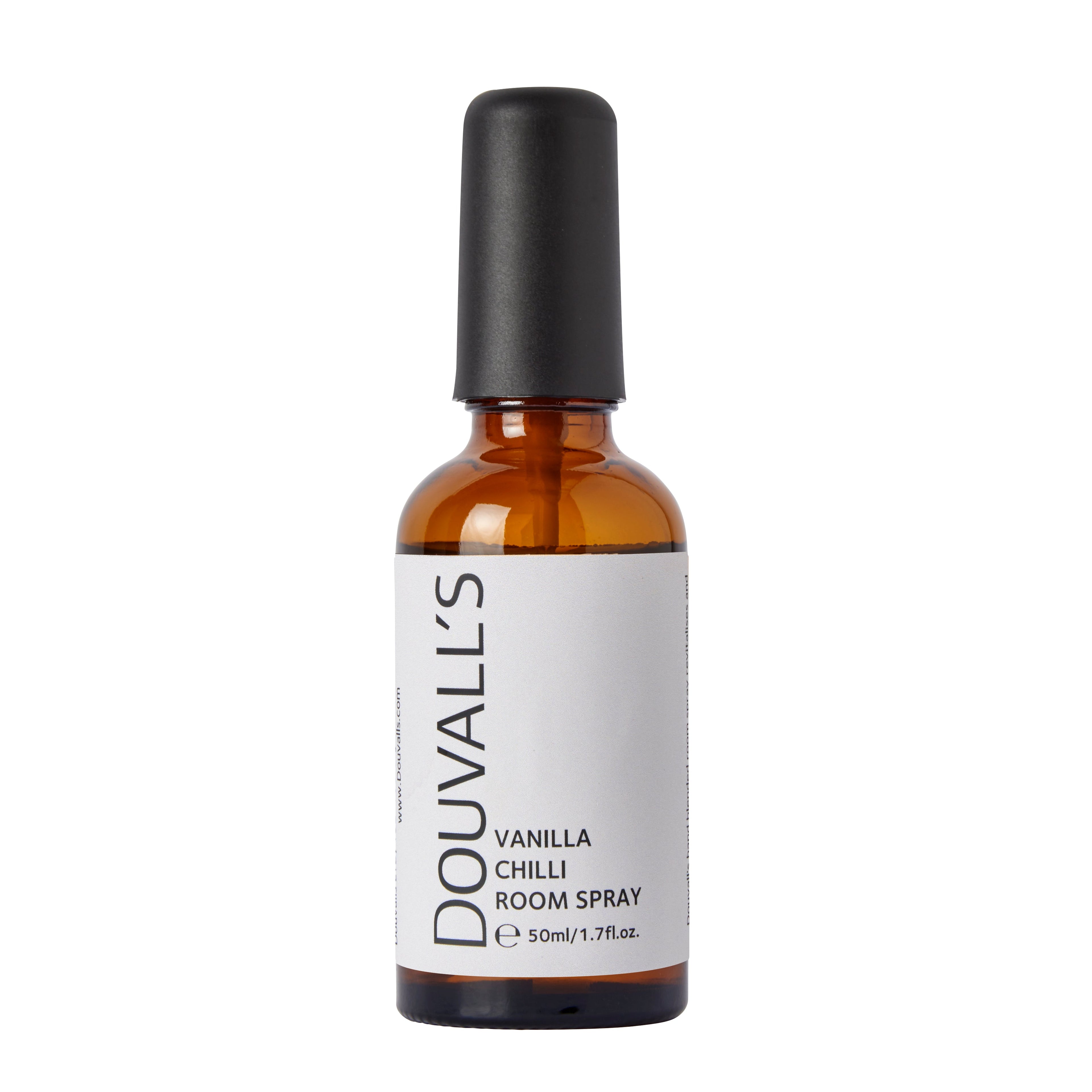 Natural 50ml glass room spray bottle with essential oil blends for home fragrance — view 5