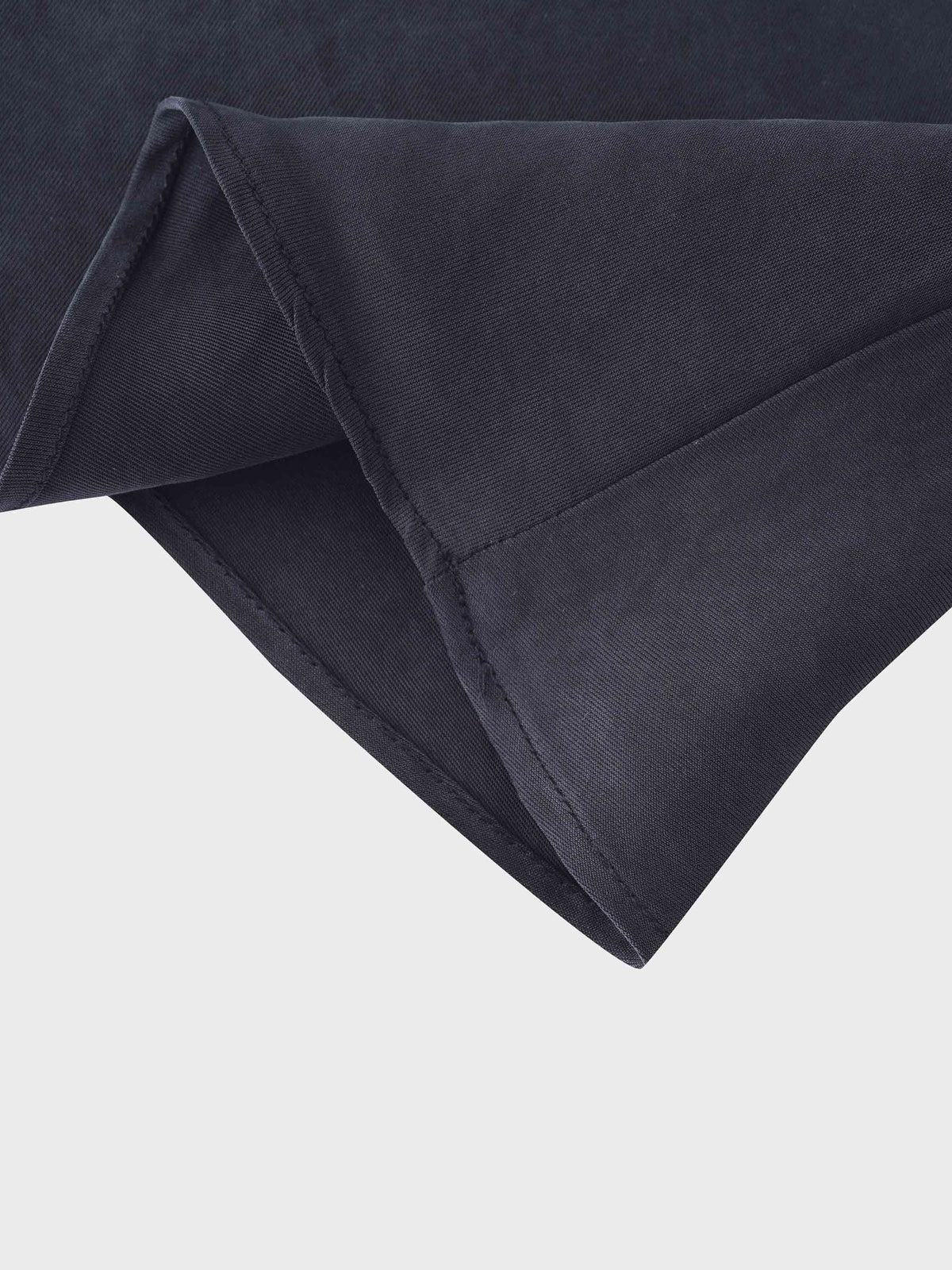 Cupro Slip Skirt-Black-4