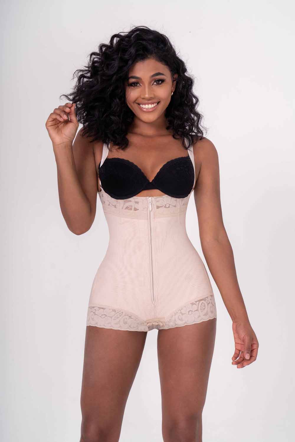 Strapless High-Waist Lift Panty Bodysuit – 201249-4