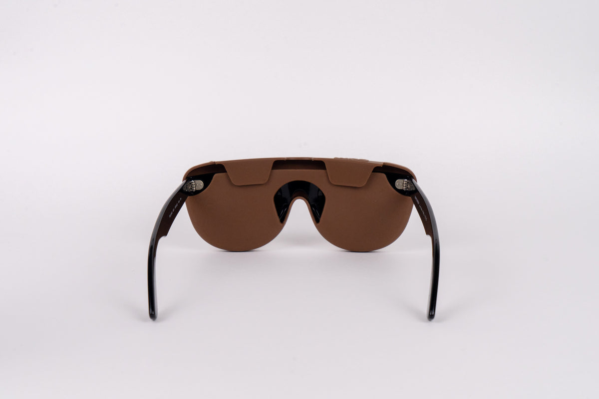 Funda de gafas de silicona flexible - Chocolate-2