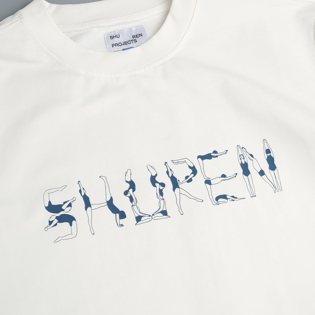 Posture Tee / Cotton - Ivory-4