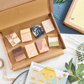 Soap Sampler Gift Set | 8 x 25g Mini Travel Soaps | Natural Handcrafted Letterbox Gift | Vegan, Plastic-Free Skincare