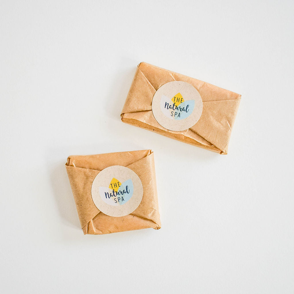 Natural mini face wash bar in travel size for eco friendly and zero waste skincare routines — view 2