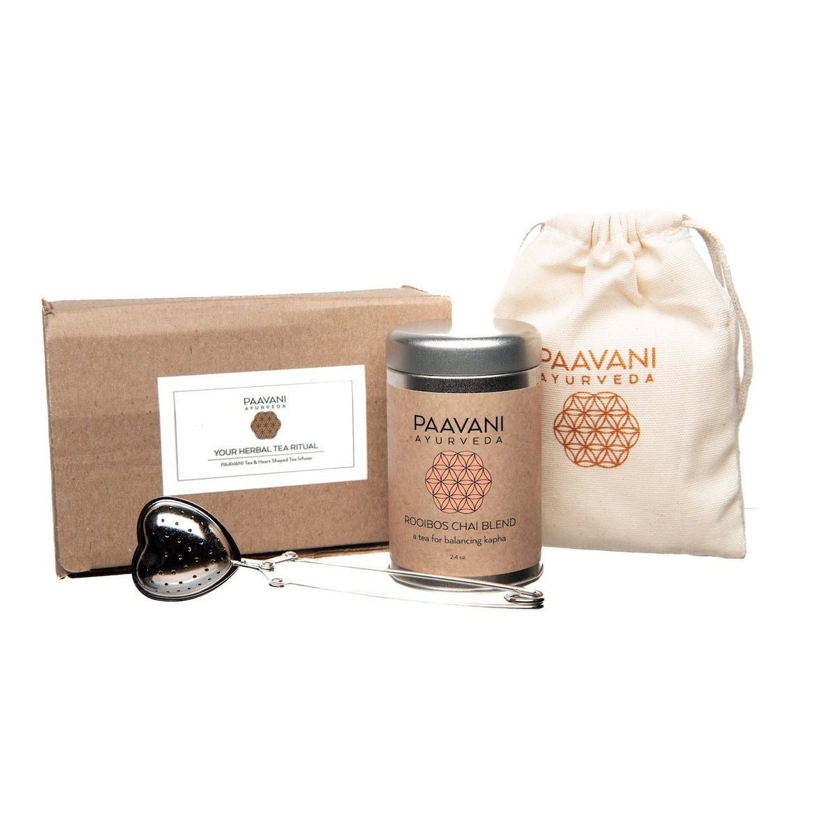 Your Herbal Tea Ritual | Organic Loose-Leaf Tea & Heart Infuser-2